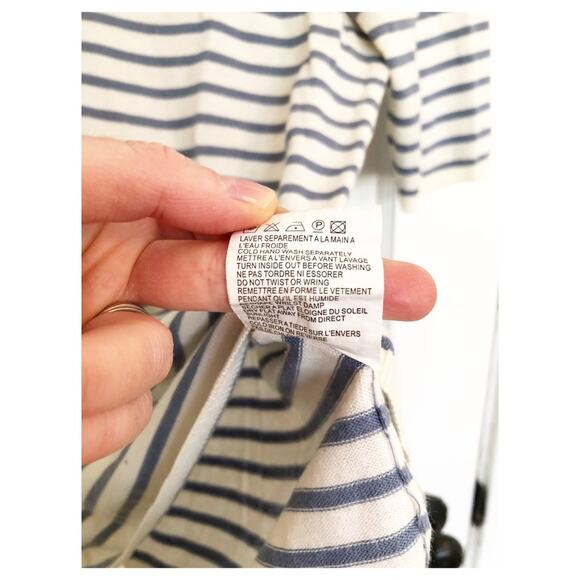 Armand Ventilo Striped and Floral Crochet Top - Picture 5 of 6